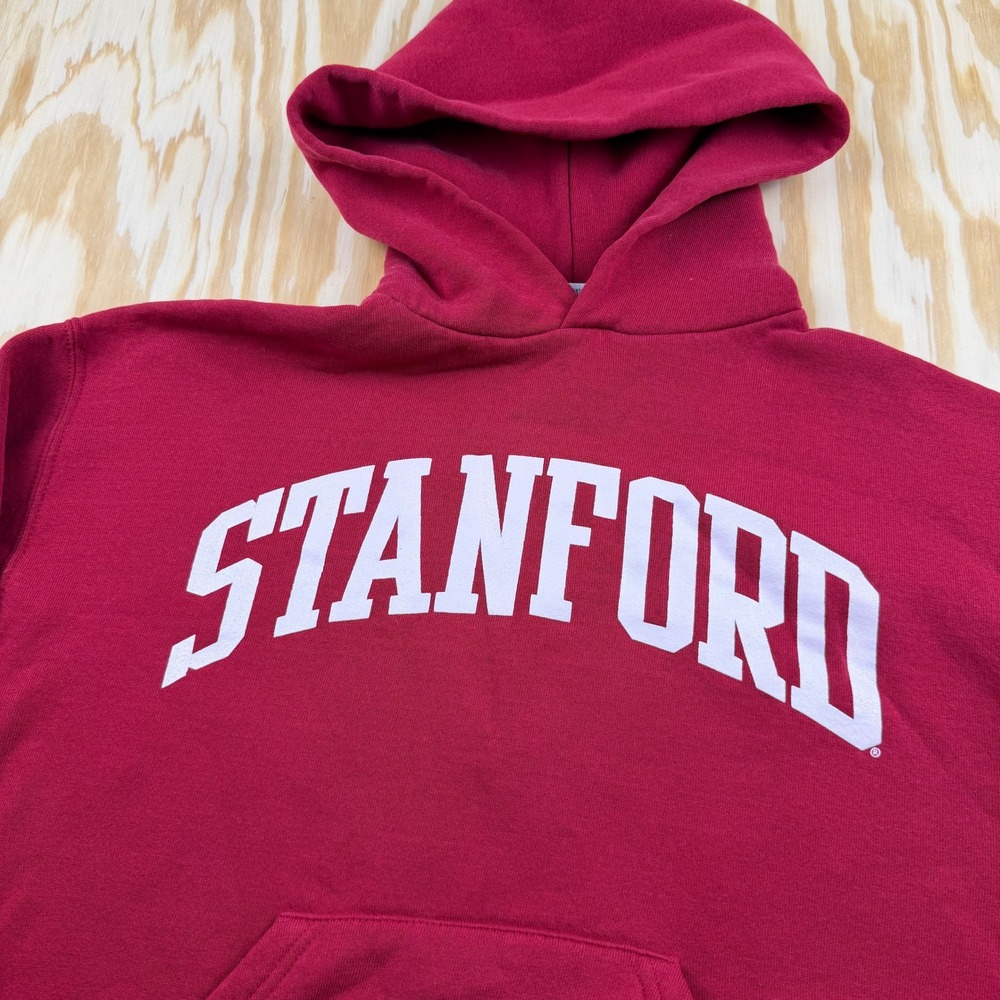 Russell Athletic Stanford University Kid Hoodie Youth XL Red Cardinal Sweatshirt - Picture 8 of 8